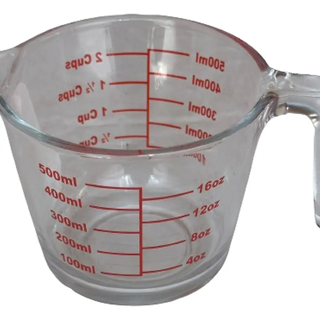 Jarra Medidora Vidrio Allegra 0,5L 1