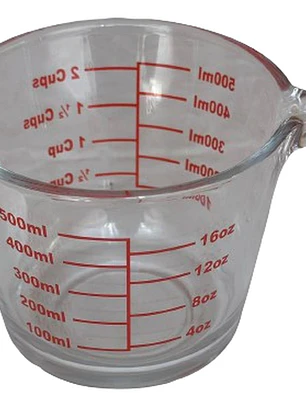 Jarra Medidora Vidrio Allegra 0,5L