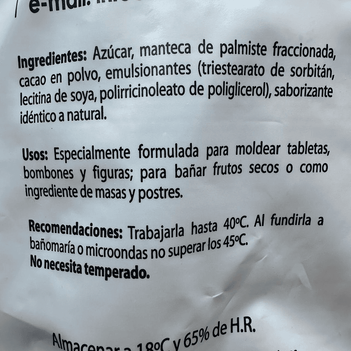 Cobertura Chocolate 404 Amargo Gotas Neucober 1kg 3