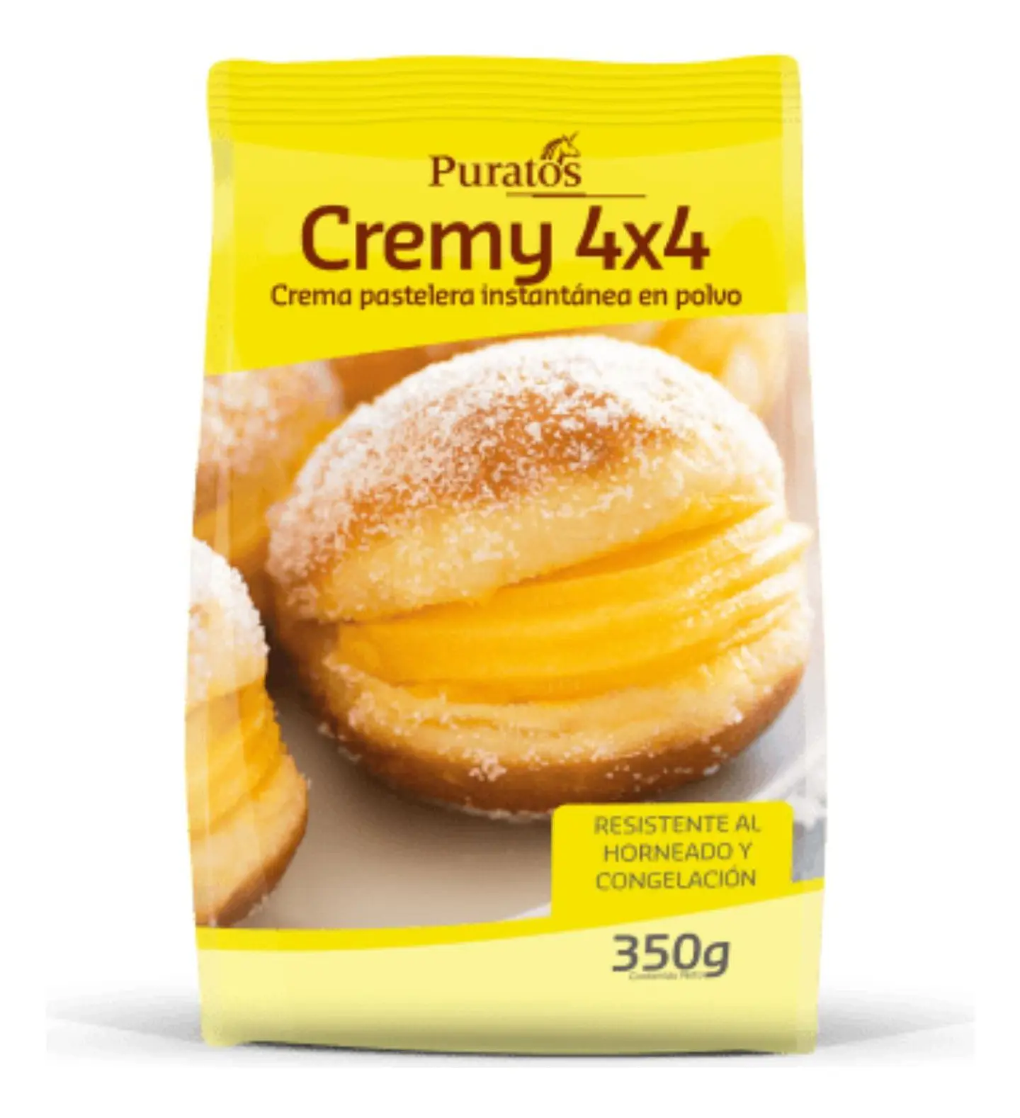 Crema Pastelera Cremy 4x4 En Polvo Puratos 350g 1