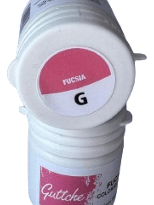 Colorante Gel Fucsia Comestible Reposteria Guttche 20g