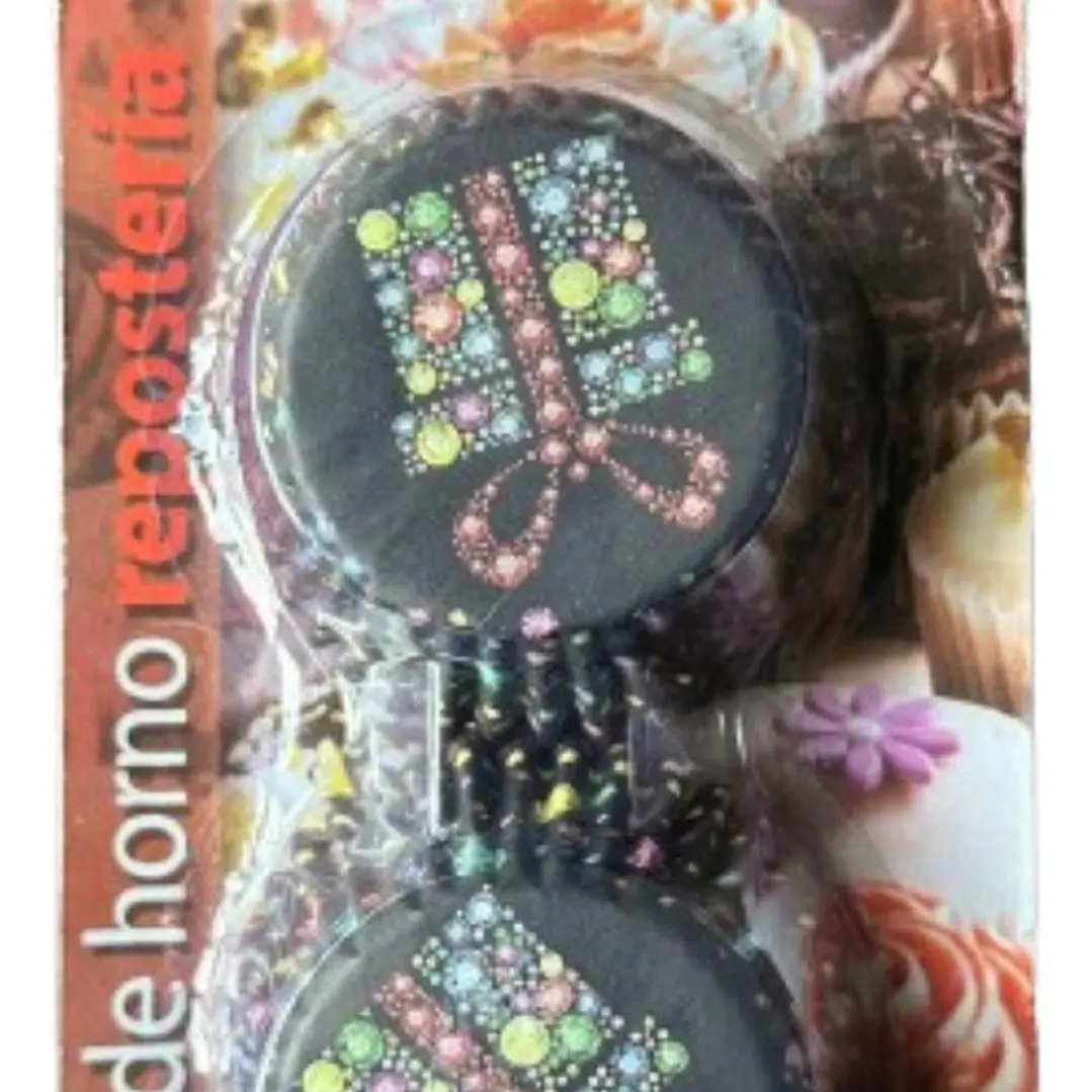 Capsulas Cupcake Diseño A Regalo 100un E110xIn52mm 1