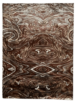 Pliego Papel Aluminio Cafe Diseño Para Chocolate 43x58cm