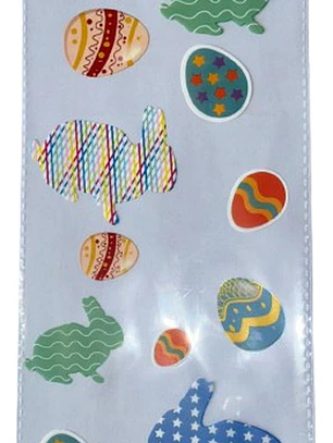 Bolsas Pascua D Celofan 20un 27x13cm