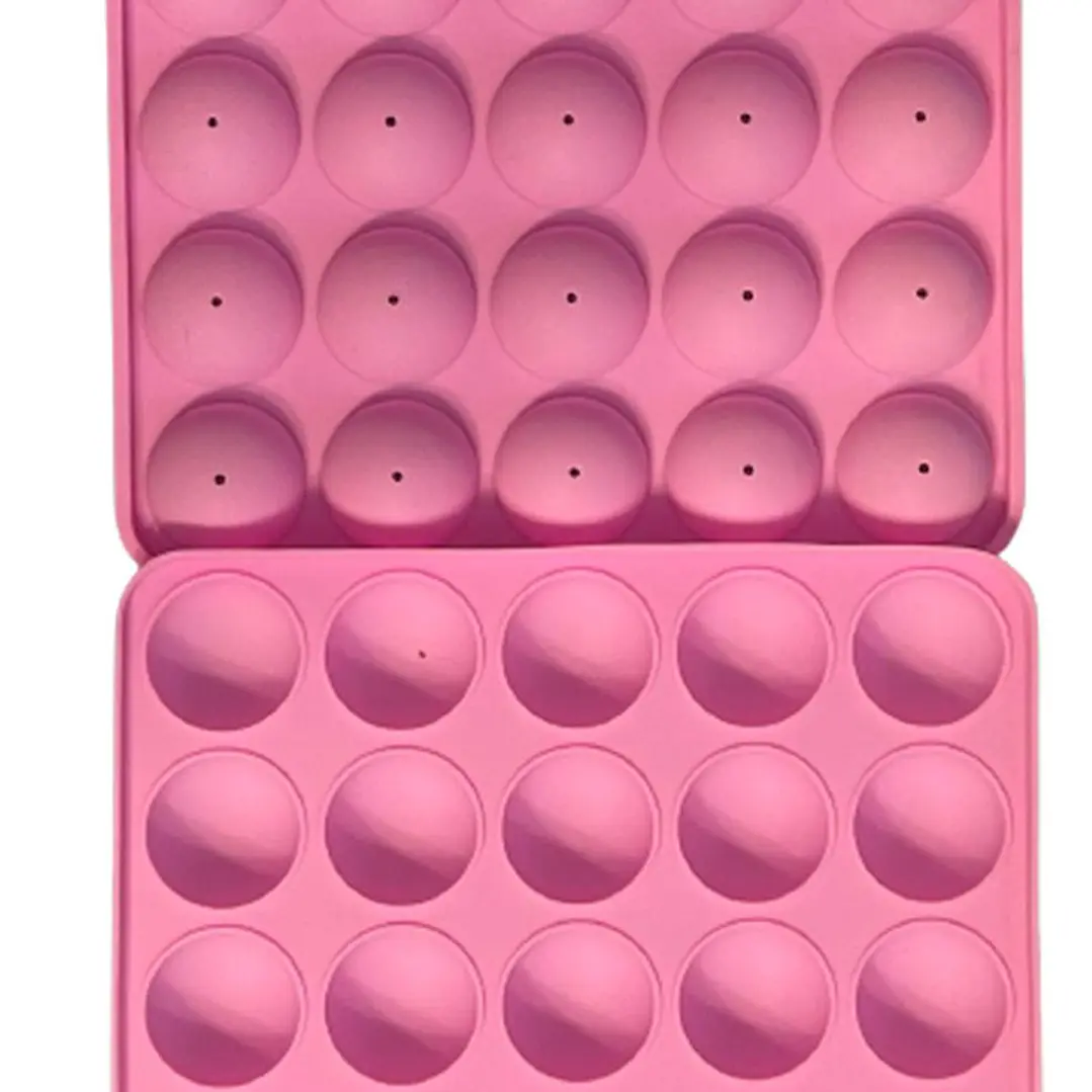 Molde Silicona Para 20 Cake Pop 18x22,5cm 3