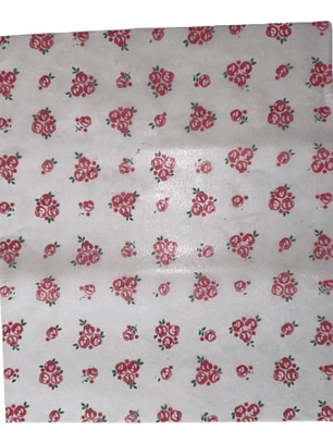 Pack 10 Hojas Papel Mantequilla Diseño Flores 25x21cm