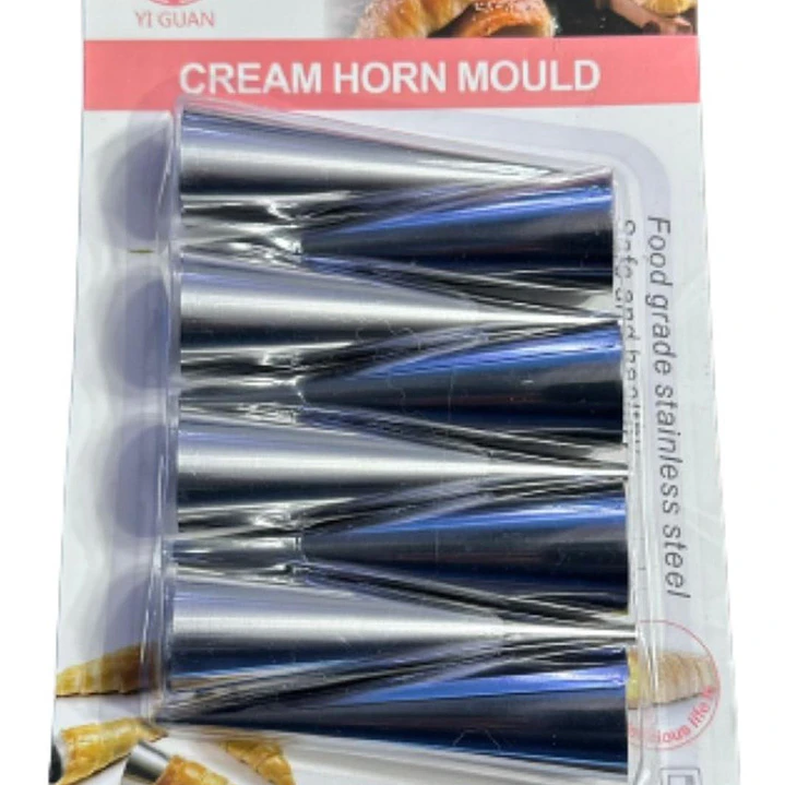 Molde Cachito Chicos 8 pcs Acero Inoxidable 9x2,5 cm 1