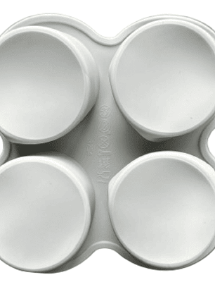 Molde Silicona Alfajor Perfecto M 4Cavidades 4,5x4,5cm