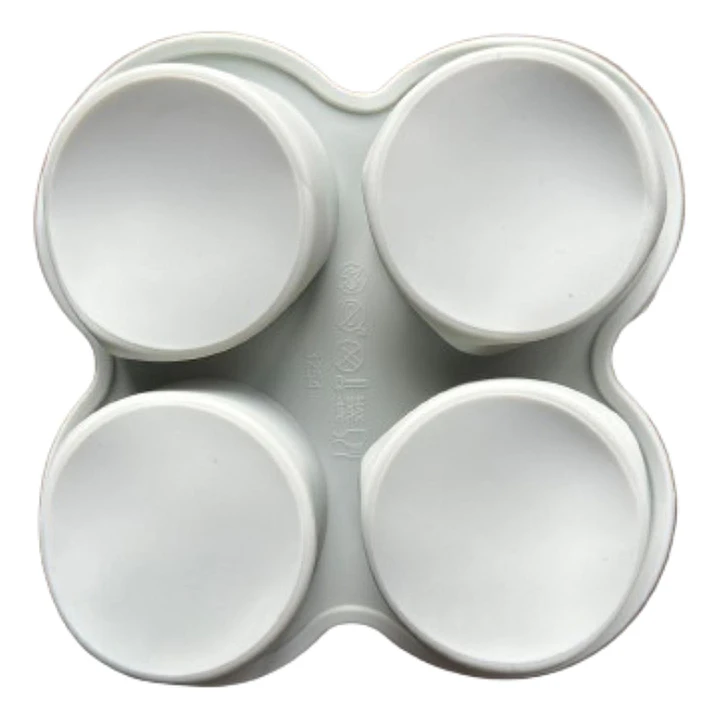 Molde Silicona Alfajor Perfecto M 4Cavidades 4,5x4,5cm 1