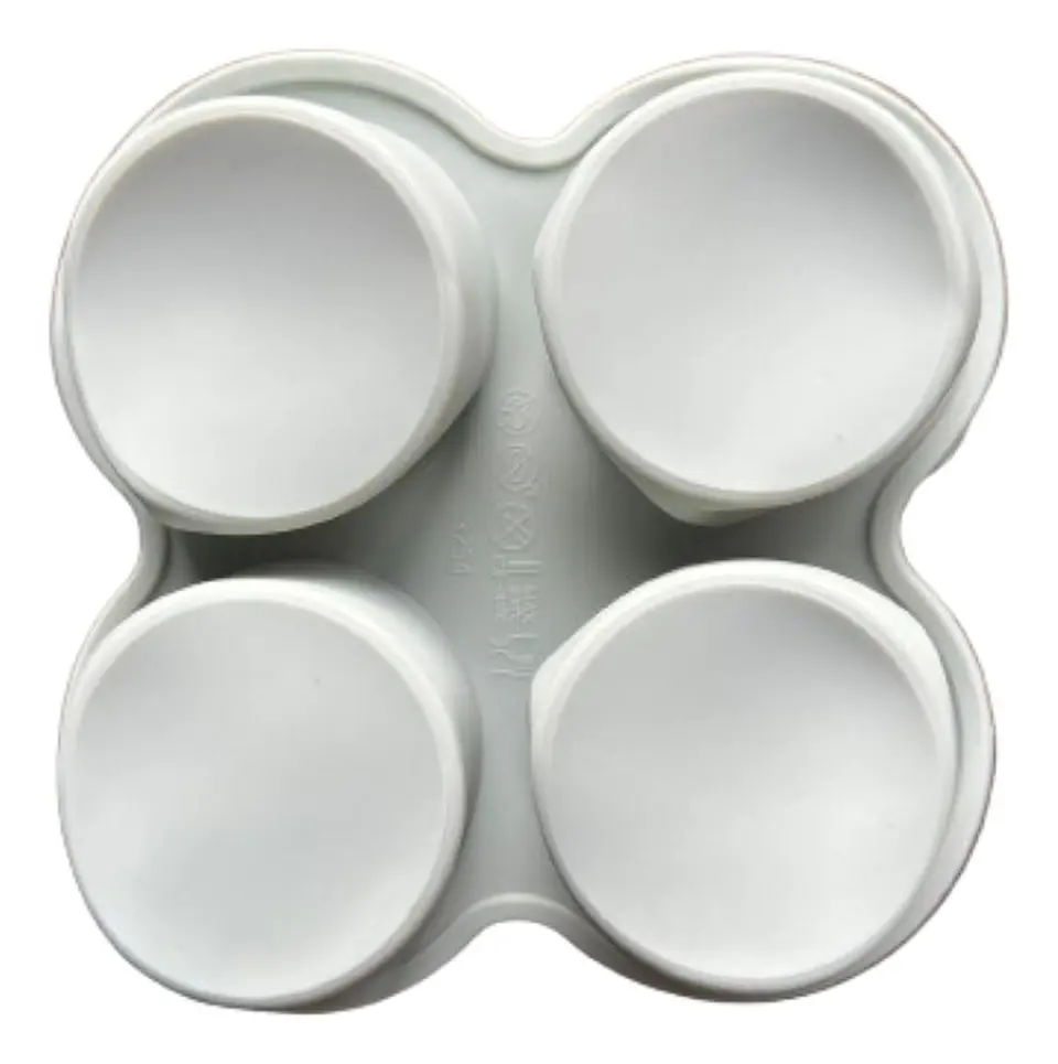 Molde Silicona Alfajor Perfecto M 4Cavidades 4,5x4,5cm 1