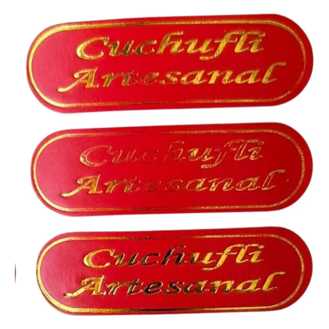 Sticker Cuchufli Rojo 100un 1