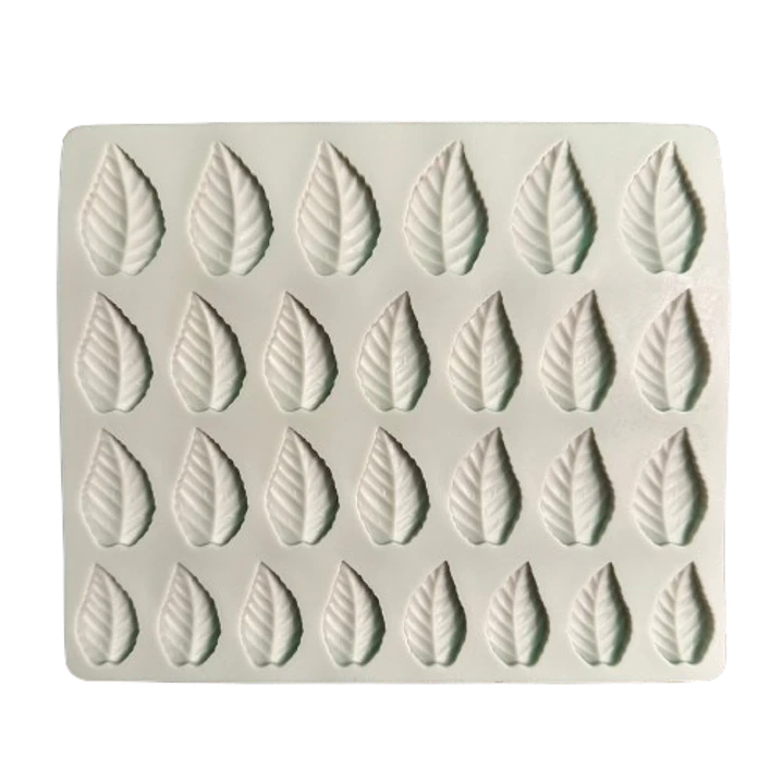 Molde Silicona Hojas 28 Cavidades 19x16cm 1