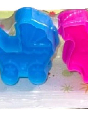 Cortador Galletas Baby Shower Bautizo 4 pcs