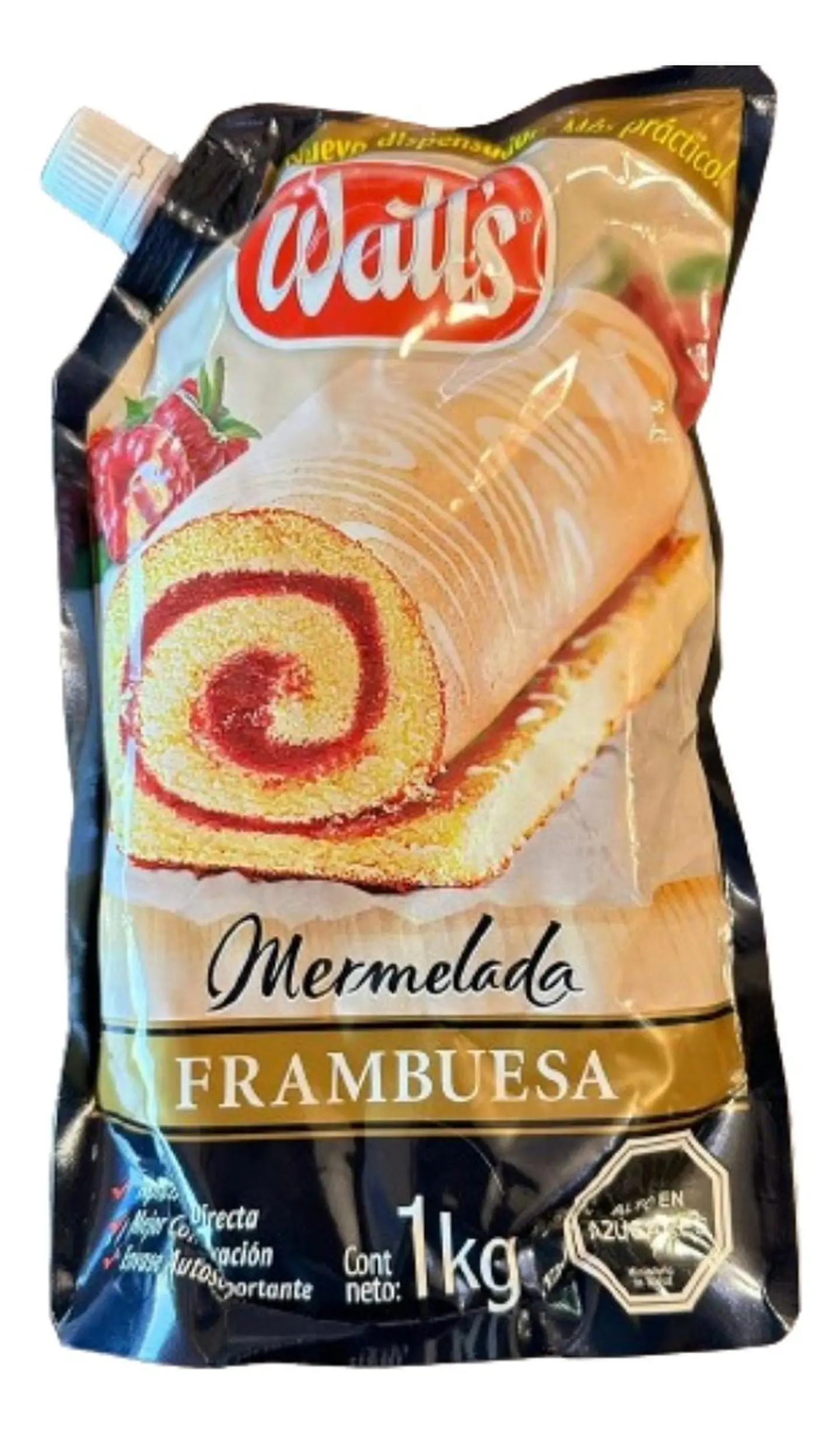 Mermelada Repostera Frambuesa Watts 1kg 1