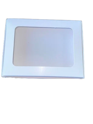 Caja A Con Ventana 6 Alfajores Cartulina 19x14,5x2,5cm