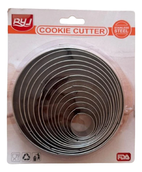 Cortador Galletas Circular 14 pcs
