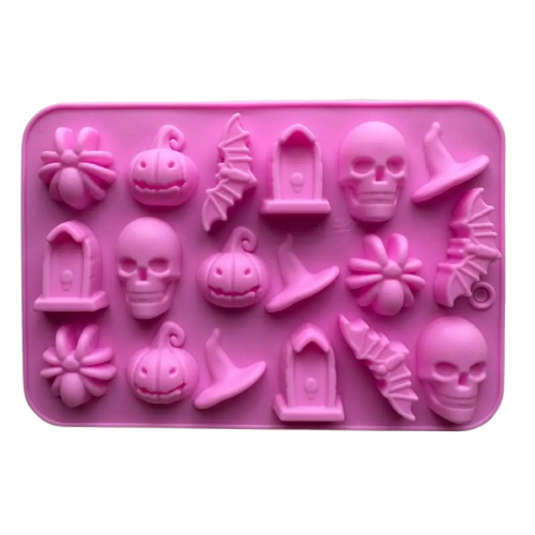 Molde Silicona Halloween 1