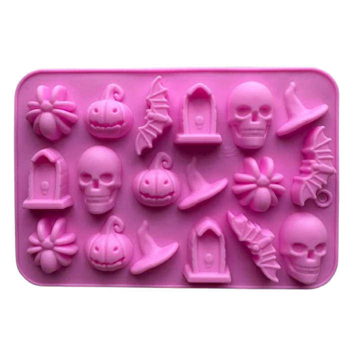 Molde Silicona Halloween 1
