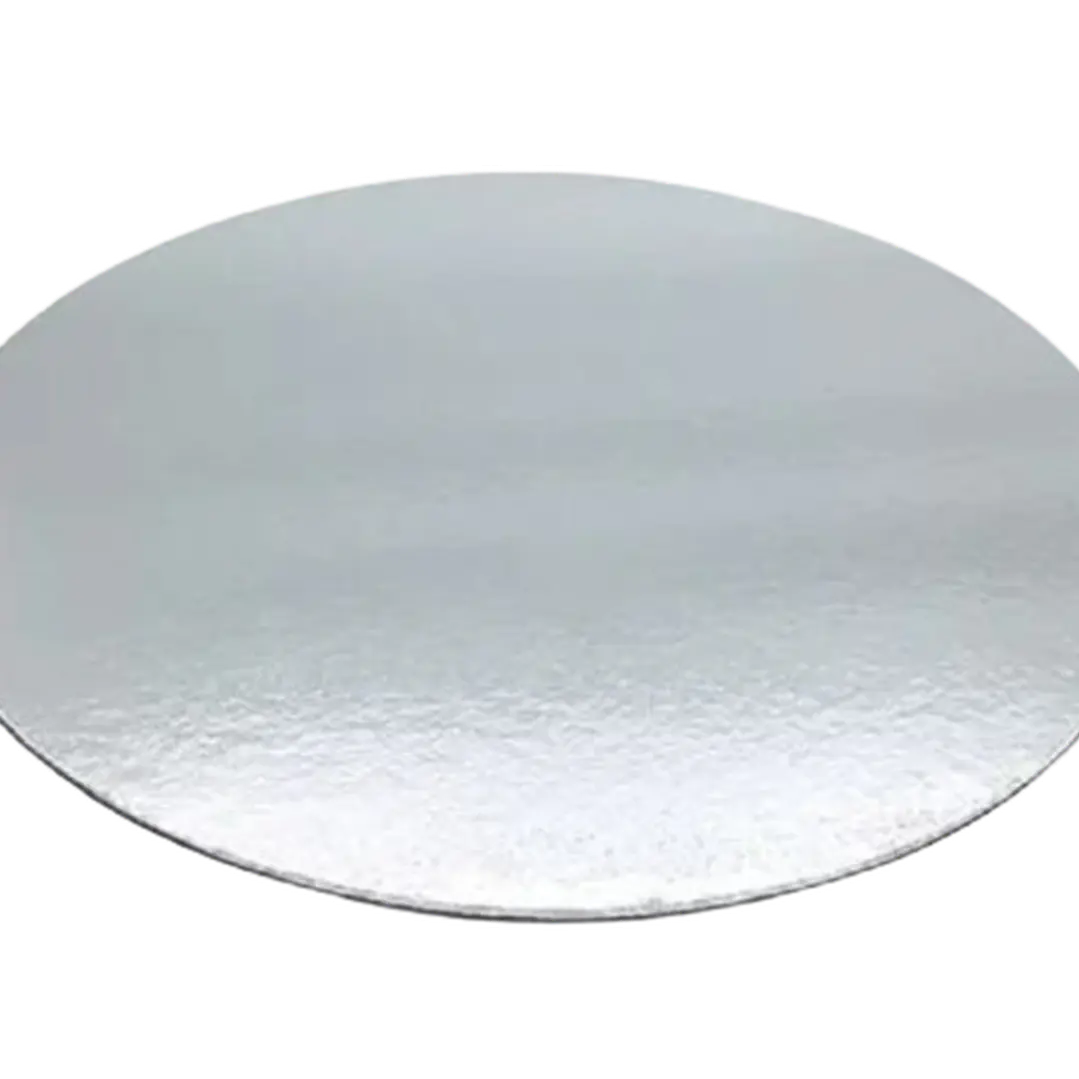 Pack 5 Bandeja Carton Plateada 35cm x 2mm 1