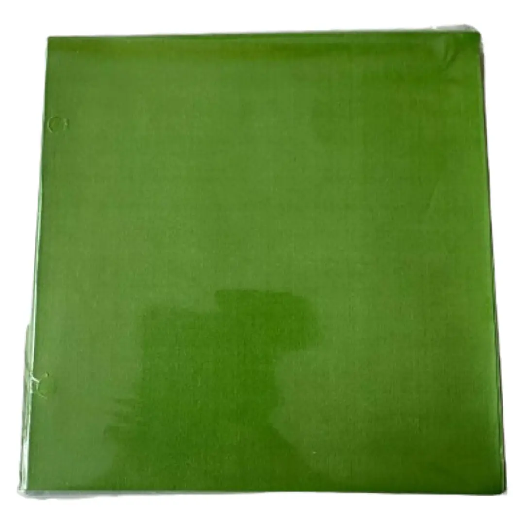 Papel Alfajor Verde Pistacho Ceresinado 100un 14x14cm 1