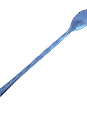 Cucharas Coctail 12 Un Acrilico Transparente