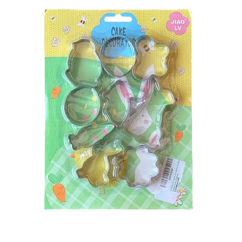 Cortador Galletas Pascua 9 pcs