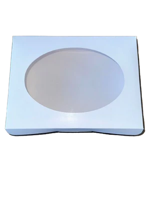 Caja D Con Ventana Cartulina 20x15x5cm
