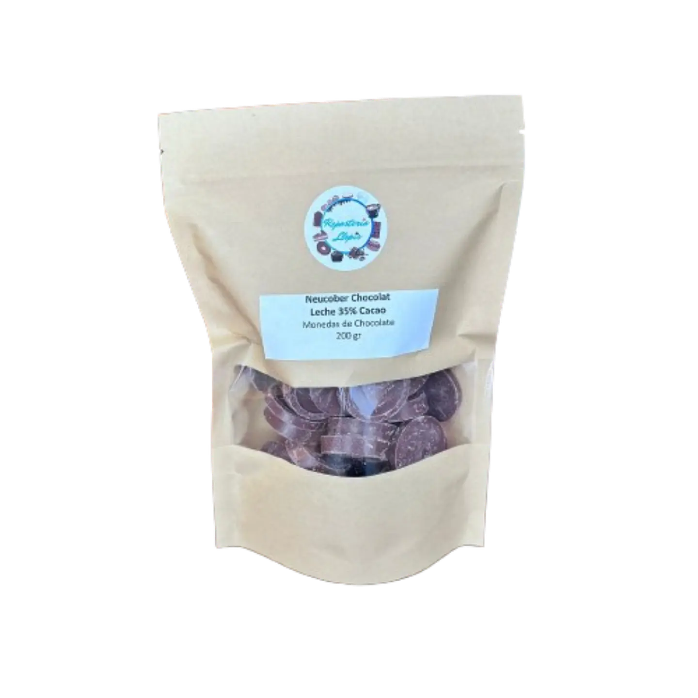 Chocolate 35% Cacao Leche Monedas 806 Neucober 200g 2