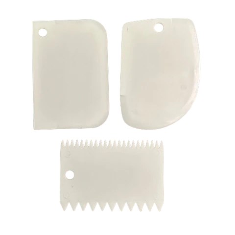 Set Alisador, Espatula Y Scraper 3 pcs