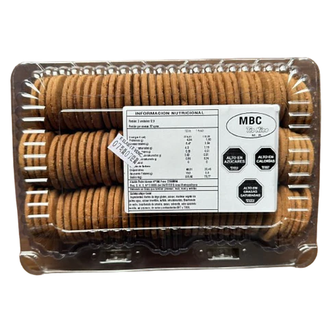 Galletas Tapas De Mini Alfajor Coctail Tio Nino 114un