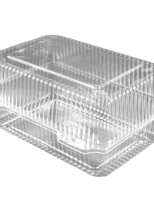Caja Plastica Para 100 Cuchufli CP-790 24x16x12cm