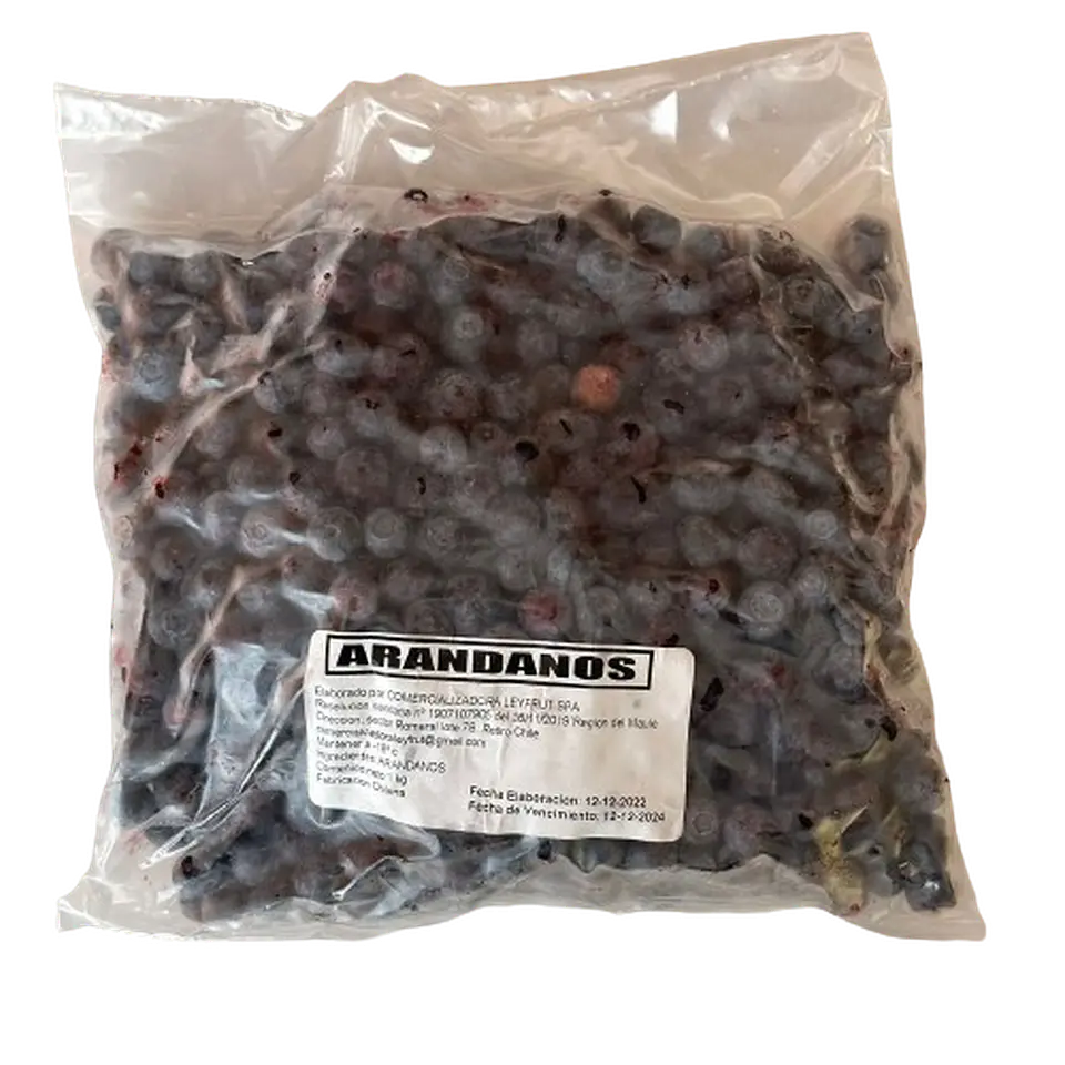 Arandanos Congelados Frutos 100 1kg 1