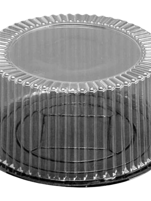 Cupula Redonda Plastico Torta 1025-5 26x12cm