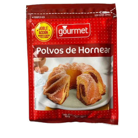 Polvos De Hornear Gourmet 100g