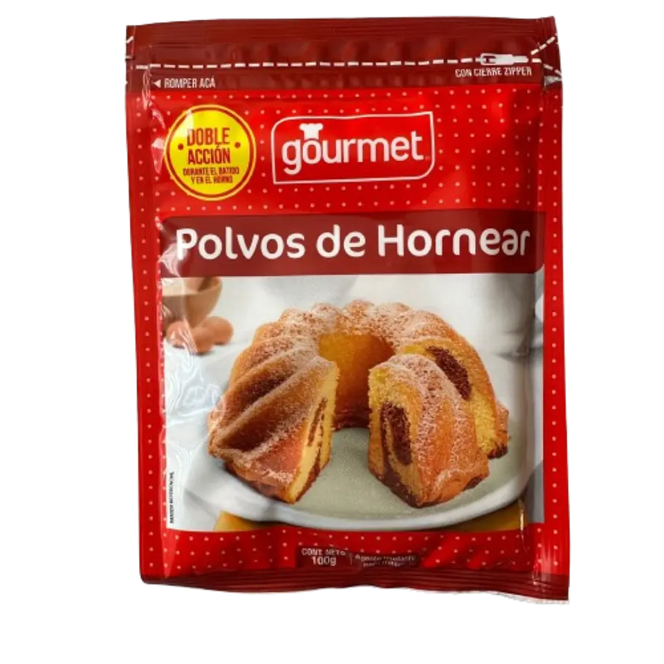 Polvos De Hornear Gourmet 100g 1