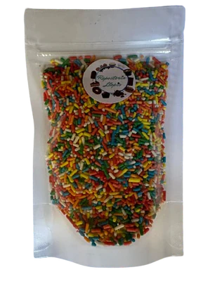 Decoracion Palitos Multicolor Comestible 100g