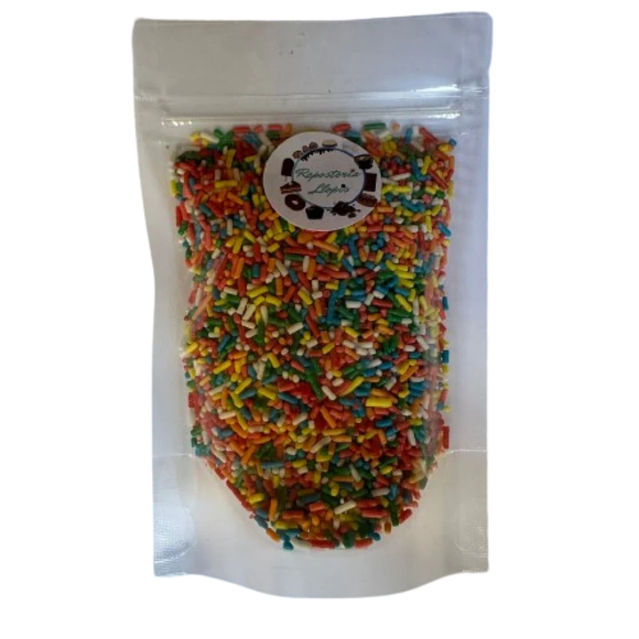 Decoracion Palitos Multicolor Comestible 100g 1