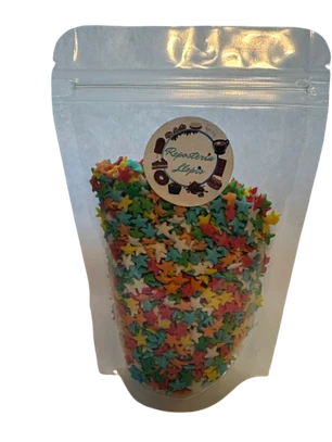 Decoracion Estrellas Multicolor 80g