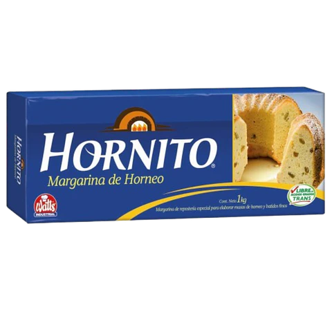 Margarina Horneo Hornito Azul Watts 1kg