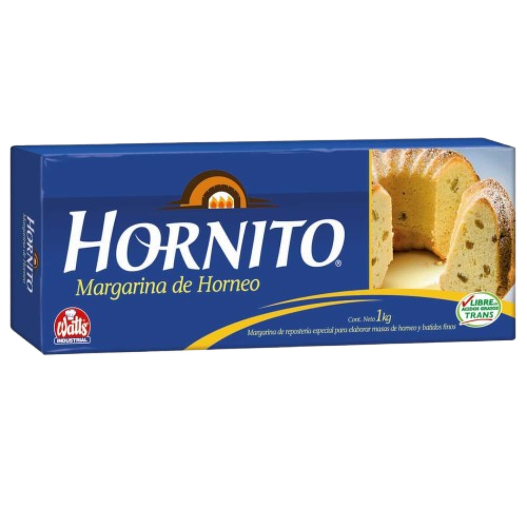 Margarina Horneo Hornito Azul Watts 1kg 1