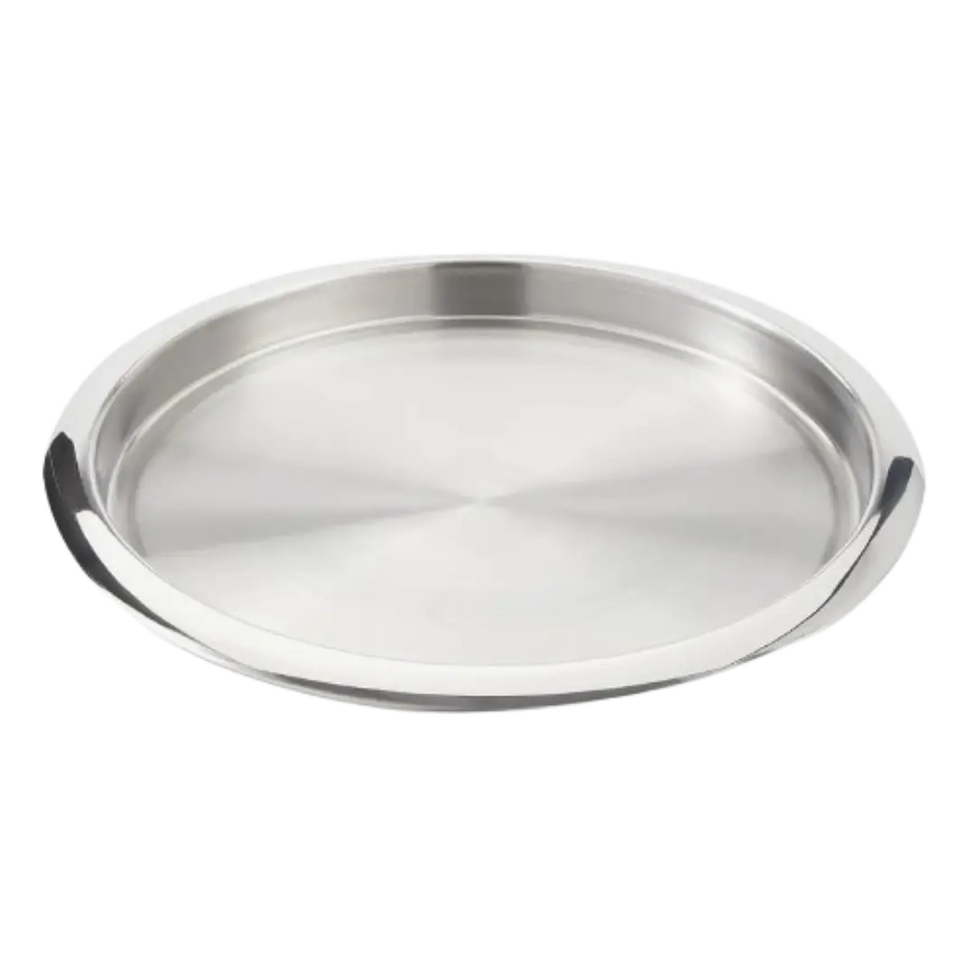 Bandeja Redonda Acero Inoxidable Cuiner 35cm 1