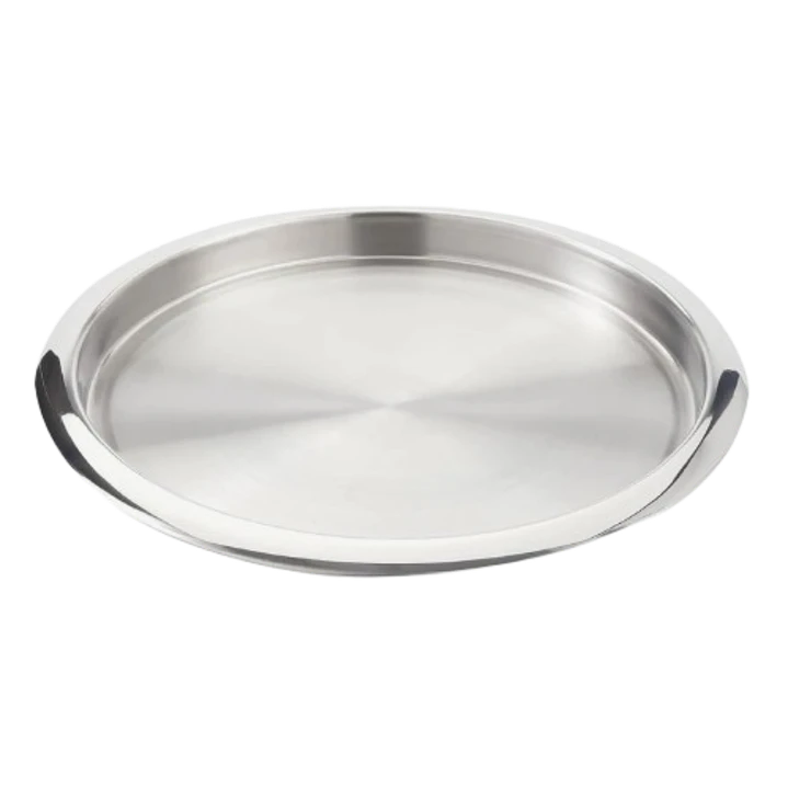 Bandeja Redonda Acero Inoxidable Cuiner 35cm 1