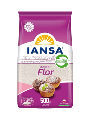 Azucar Flor Iansa 500g