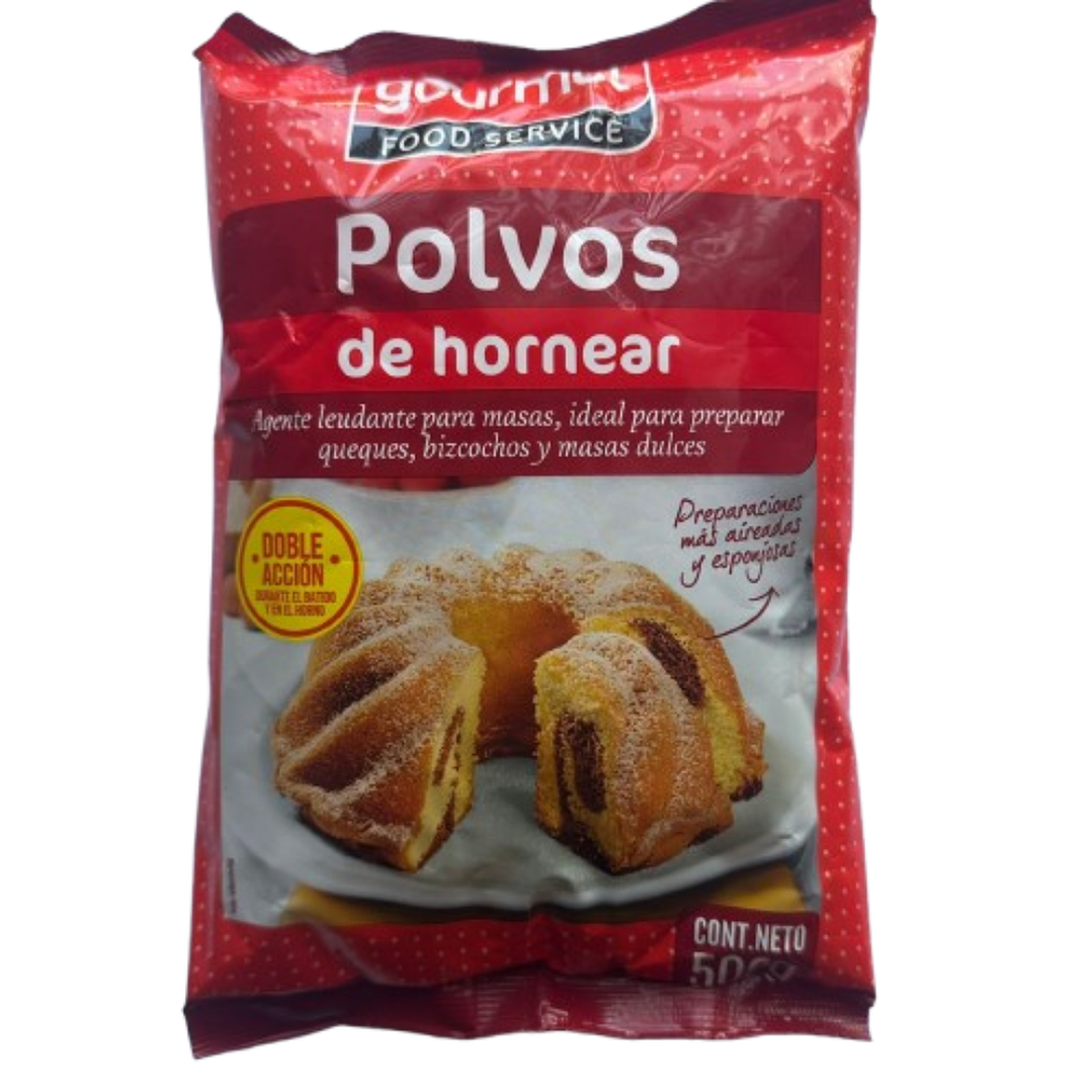 Polvos De Hornear Gourmet 500g 1