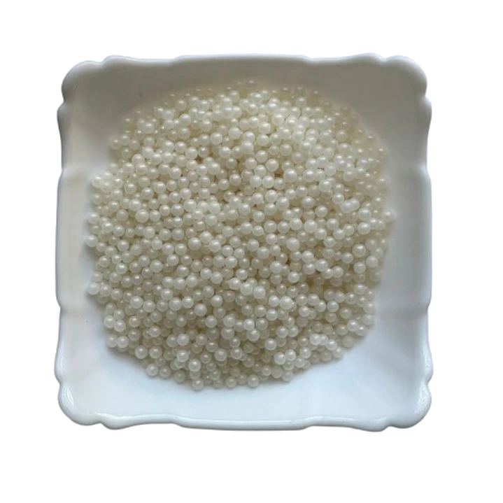Perlas Blancas Brillante Comestibles 4mm 70g 2