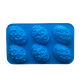 Molde Silicona Huevitos Grandes 6 Cavidades - Miniatura 1