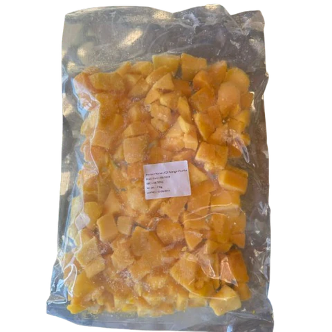 Mango En Trozos Congelados Frutos 100 1kg