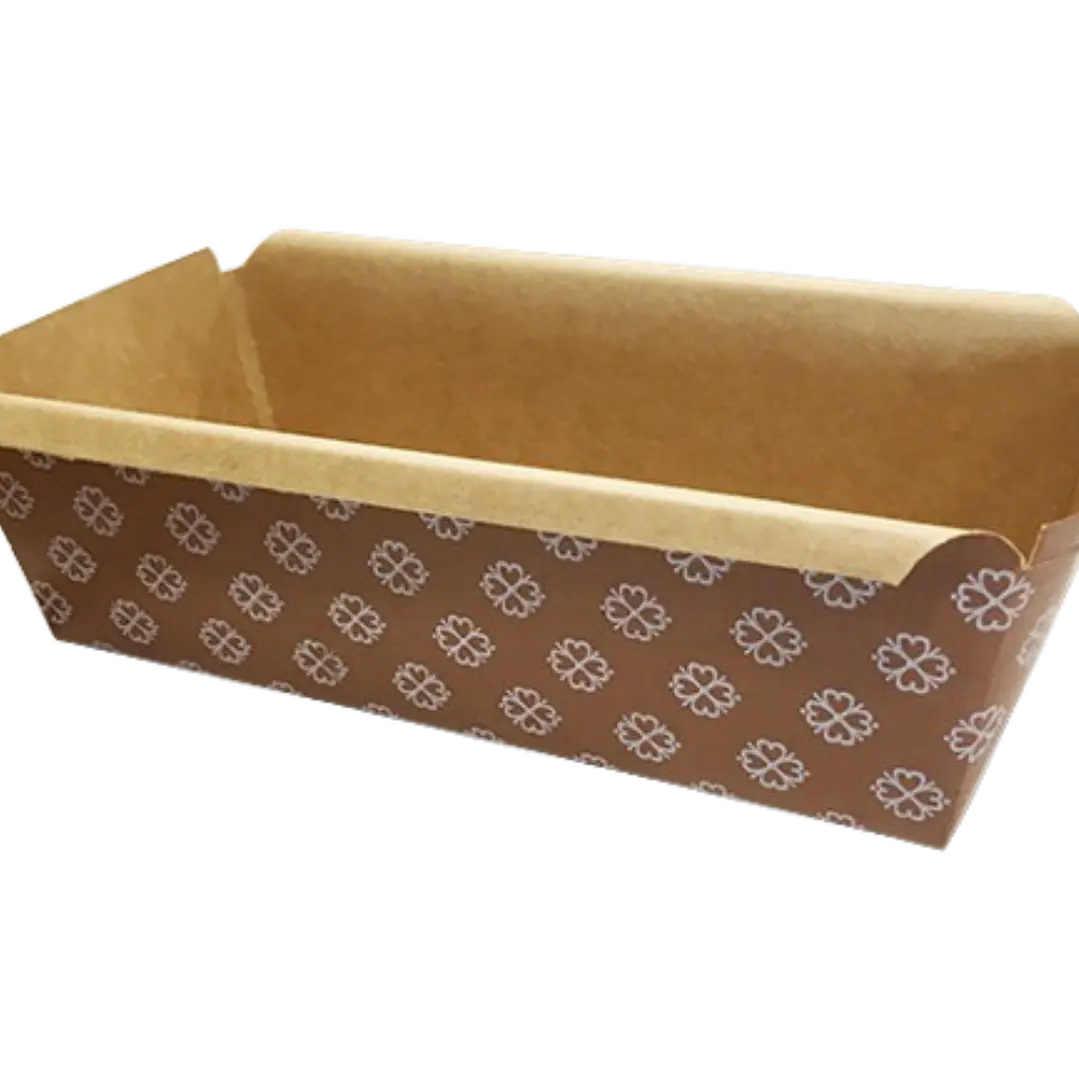 Pack 10 Molde Queque Papel Para 500g 18x8x6cm 1