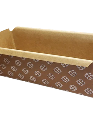 Pack 10 Molde Queque Papel Para 500g 18x8x6cm