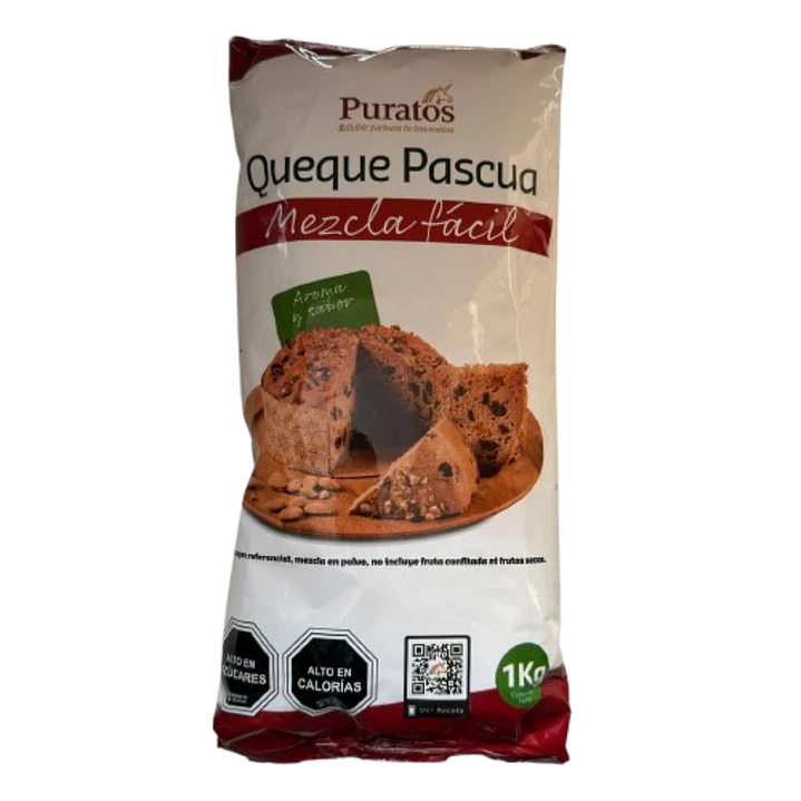 Premezcla Queque Pascua Facil En Polvo Puratos 1kg 1